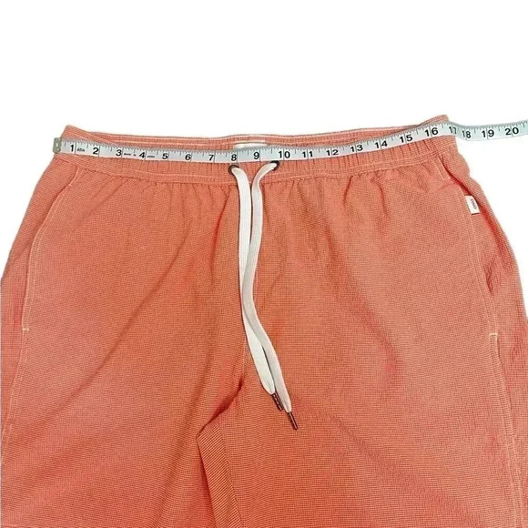 Onia Charles 7” Pull On Swim Shorts in Corral and White Men’s size XL - Picture 11 of 14